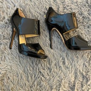 Jimmy Choo black patent heels